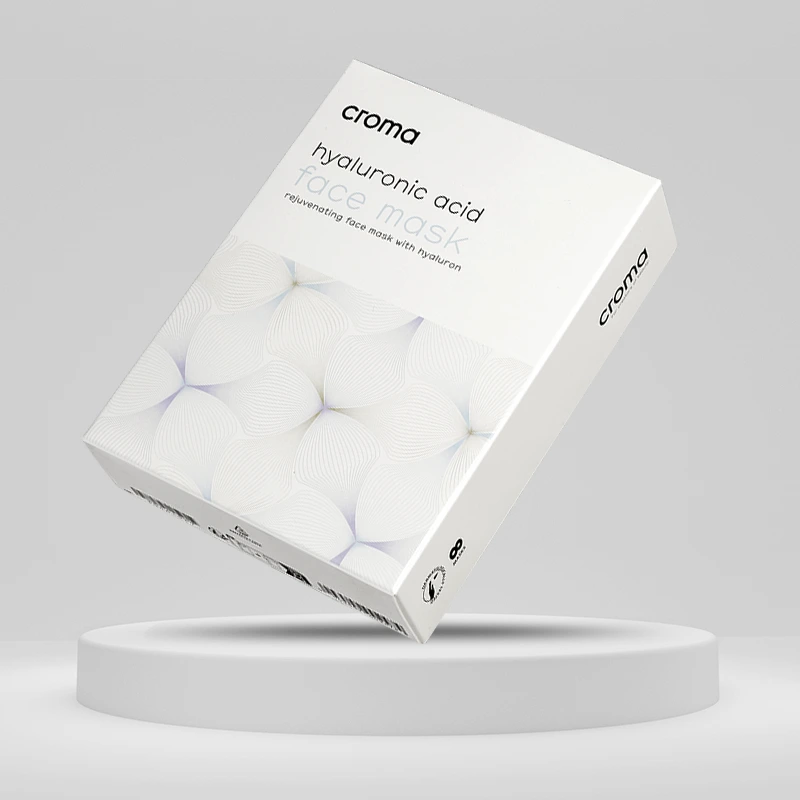 [A11100] Croma Hyaluronic Acid Face Mask - 8 x masks